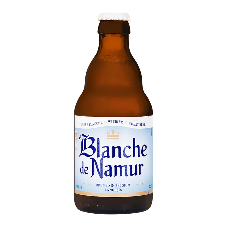 比利时进口娜慕尔迪那慕白啤酒330ml玻璃瓶 杜巴克精酿小麦白啤