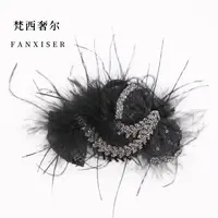 【心月】时尚优雅气质抓夹YM8977