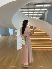 EIA一尧【智简美人】气质知性千金感外衫+吊带连衣裙缎面显瘦慵懒女