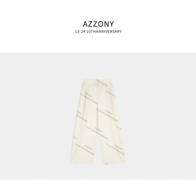 5 YYL 粉笔弯刀裤 加绒  HP110128 2025冬款上新winter