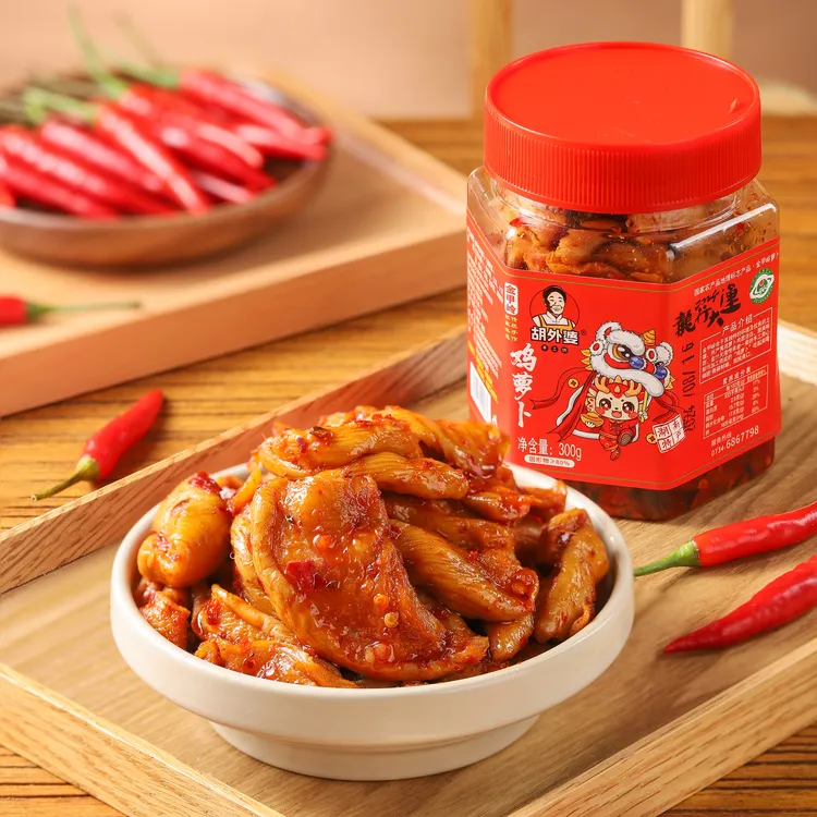 胡外婆 · 金甲岭鸡萝卜干湖南衡阳特产农家手工香辣脆爽口下饭菜