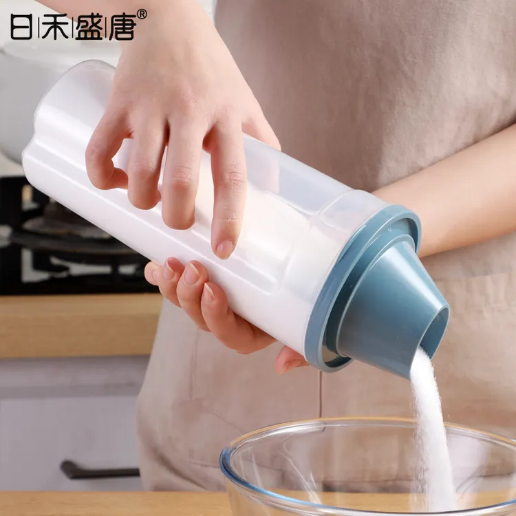 厨房放淀粉收纳盒地瓜玉米面粉末收纳罐生粉储存罐装存放粉调料罐