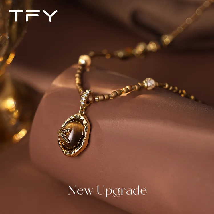 铜项链 TFY美拉德色系项链  159