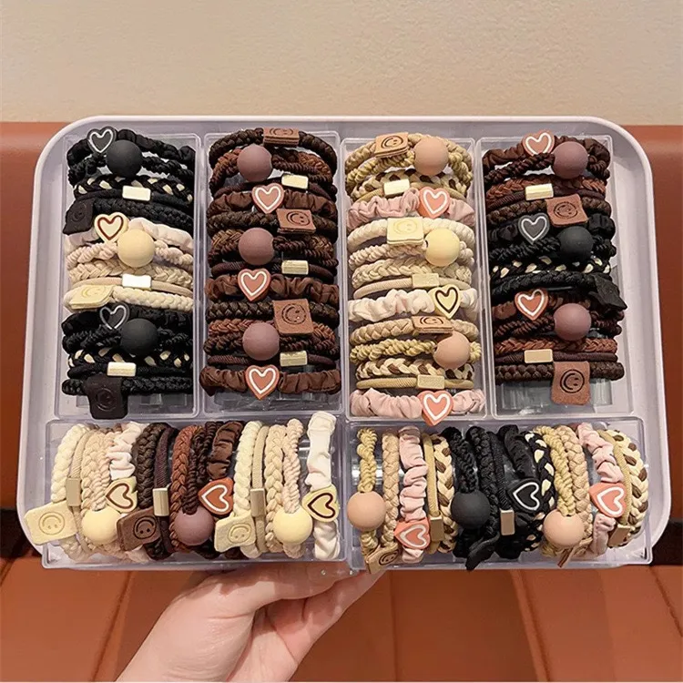 发绳头绳简约ins洋气高弹力扎头发原创设计皮筋女日韩发圈甜美风