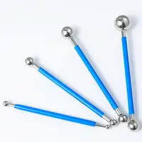 圆头不锈钢丸棒花勃勃中式蛋糕卡通包压窝模具手工DIY模具