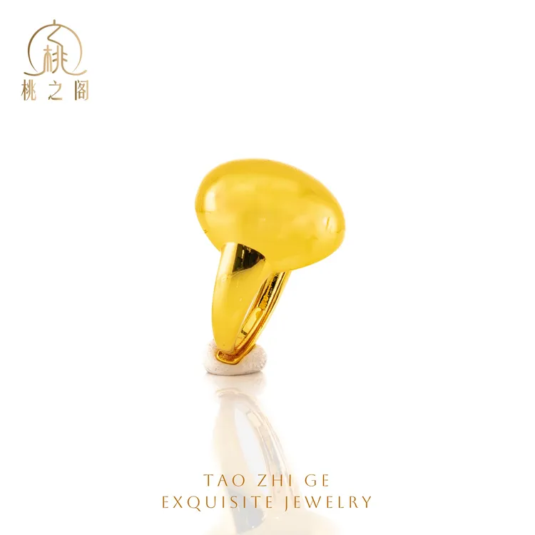 铜合金戒指 鸽子蛋戒指AS1048