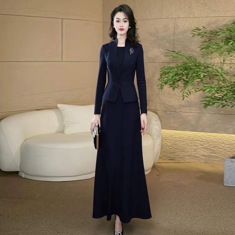 轻奢高级感连衣裙2025年秋冬气质显瘦时尚女神范巨好看的裙子3062