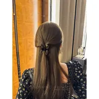 钱美西 双面布艺蝴蝶结小抓夹刘海夹公主头前额对夹侧边气质百搭