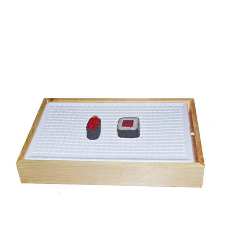 三文鱼刺身冰盘鱼生冰板塑料冰碟刺身注水料理寿司板保温桶冰托盘