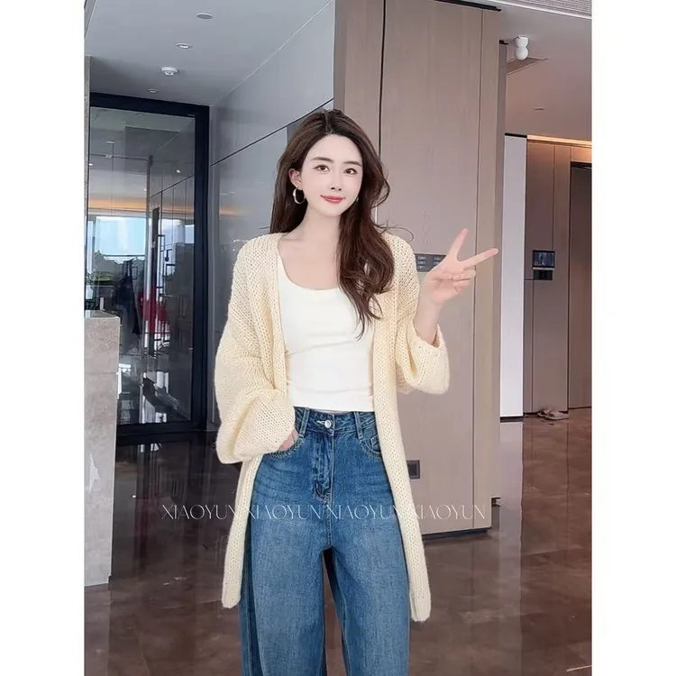 【绿韵长秋】 小允姐姐2025新款时尚气质高级毛衣