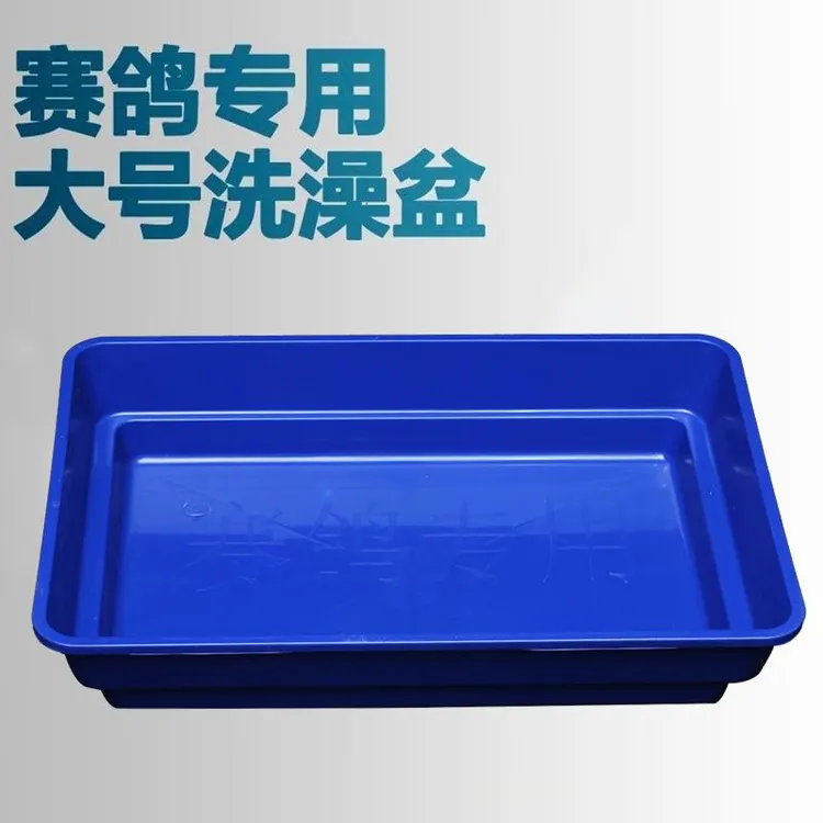赛鸽信鸽专用大号澡盆 洗澡盆浴盆用品用具用品用具鸽子塑料托盘