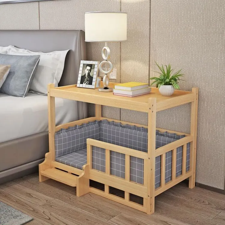 狗窝狗床木泰迪金毛可拆洗秋冬宠物床猫床大中小型木宠物用品