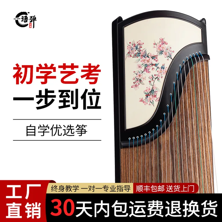 语弹｜【寒梅傲雪】163古筝初学者入门考级十级专业演奏儿童古筝乐器