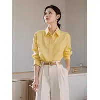 初秋穿搭高级感轻奢干练气质女装冷淡系独特别致职业色衬衫套装