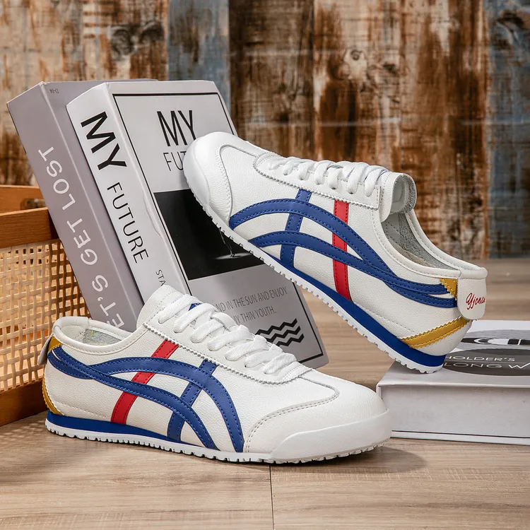 【门店正品HD】夏季经典百搭德训牛皮情侣超轻一脚蹬阿甘鞋