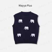 【小象马甲】Mayya Plus麦芽定制流光风针织背心马甲女外套32537012