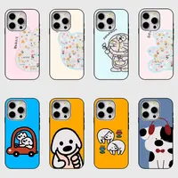 【poppy专属】新款卡通动物头像适用苹果iPhone多款机型防摔手机壳