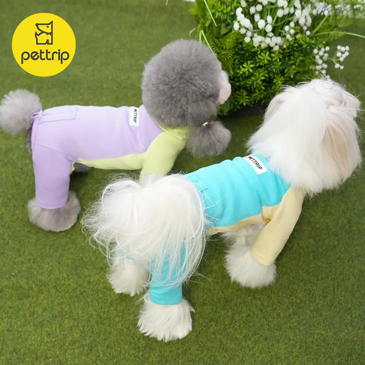 贝途秋冬新款宠物四脚打底衣宠物衣服小狗衣服雪纳瑞泰迪衣服