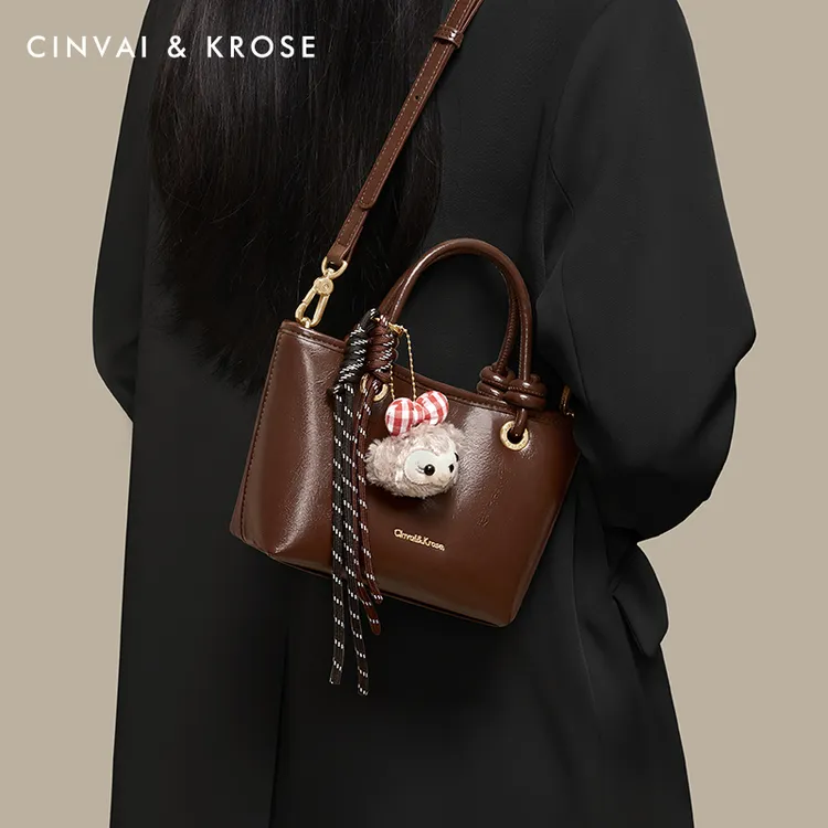 【孙怡同款】CinvaiKrose菜篮子手提包包女款爆款2025新款单肩斜挎