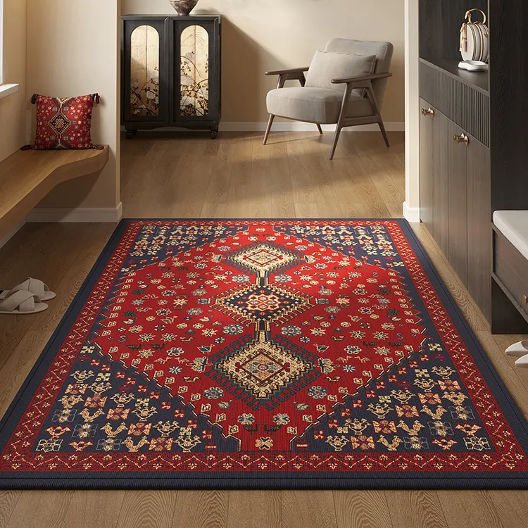 入户门地垫民族风新疆除尘防水耐磨耐脏防滑脚垫玄关家用地毯门垫