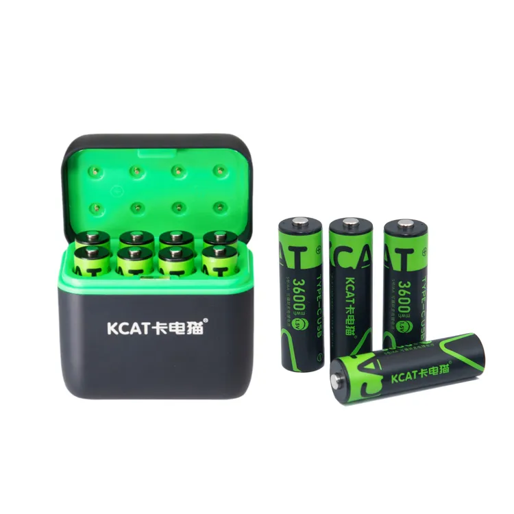 品优胜可充电5号适用罗技g304鼠标1.5V五号话筒门锁玩具通用电池