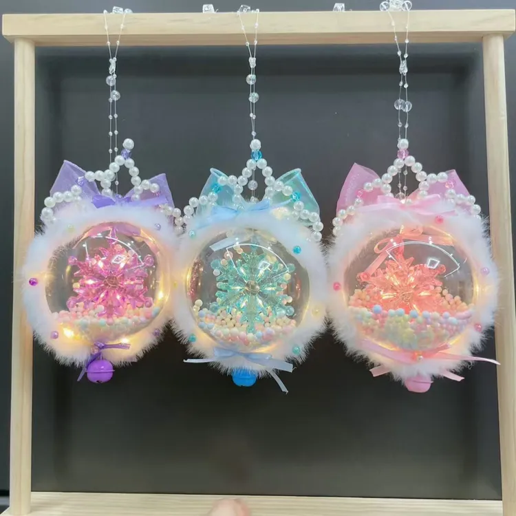 【维维DIY】冰雪奇缘发光手工DIY制作材料包礼品玩具材料包（非成品）