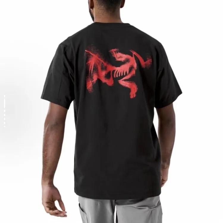 Arcteryx始祖鸟 SL Logo印花圆领套头短袖T恤TEE正品现货男女