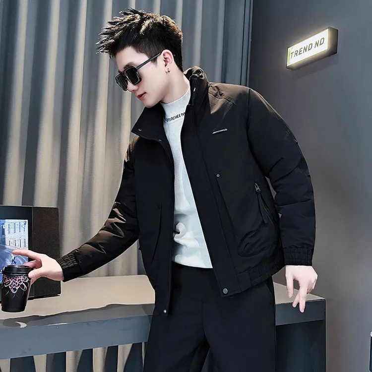 棉服男款冬季外套男生衣服高级感男装冬天新款保暖棉袄子立领棉衣