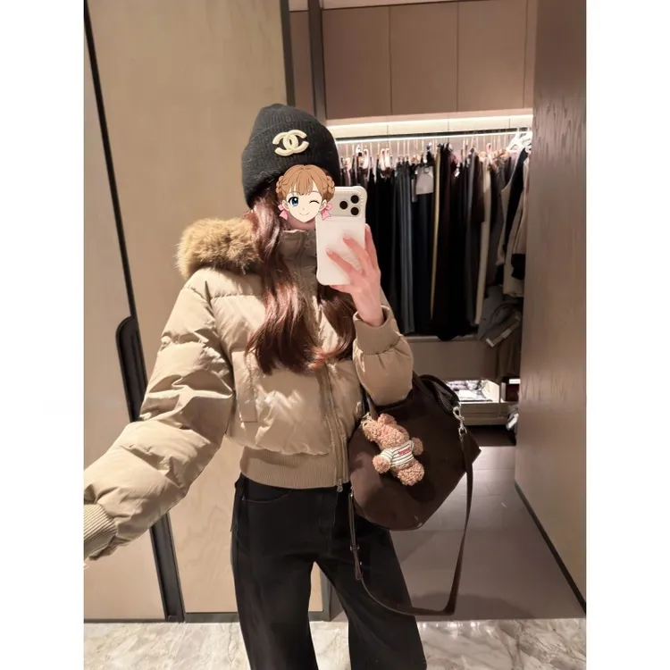 外套女秋季外套大气保暖外套百搭网红款韩版外套宽松外穿棉服女