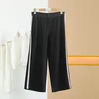 【半价q仓-唐长老自营】货号4955女装春秋新款时尚简约休闲裤M