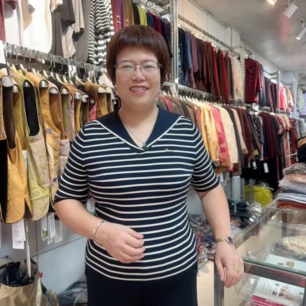 高档莱赛尔天丝五分袖女装妈妈装时尚气质洋气减龄