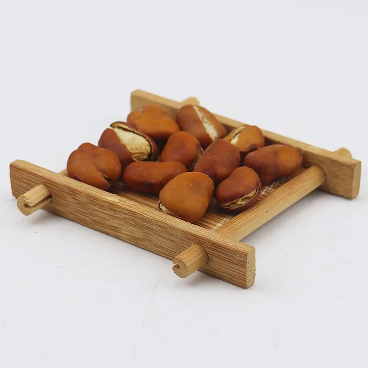 香脆咸盐炒胡豆500g即食干炒蚕豆原味熟炒豆子怀旧零食品坚果小吃