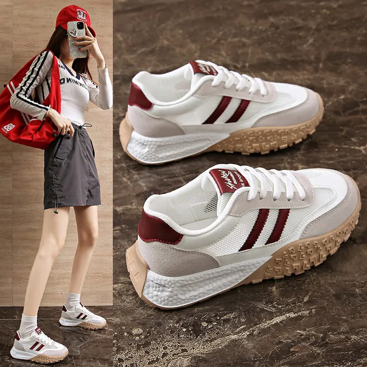 2025夏季新款透气镂空休闲鞋