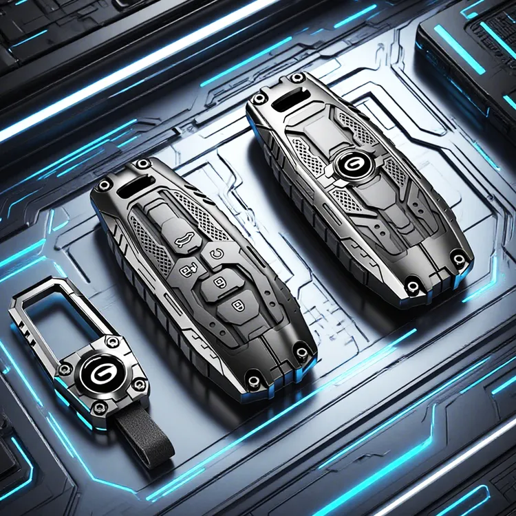 广汽埃安汽车钥匙套S魅580壳yplus包丫plus昊铂霸王龙smax埃安v扣