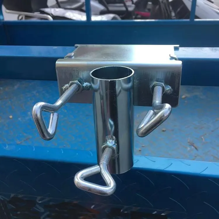 摆摊伞夹雨伞固定器三轮车大伞固定架太阳伞防雨支架遮阳伞户外