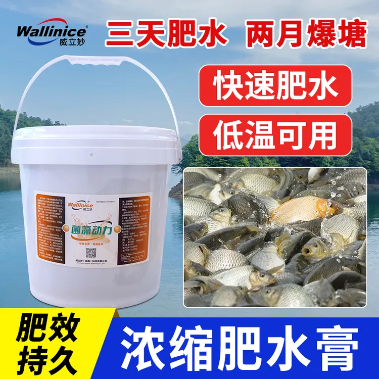 快速肥水预防青苔20斤水产矿源黄腐酸钾水溶肥批发菌藻动力