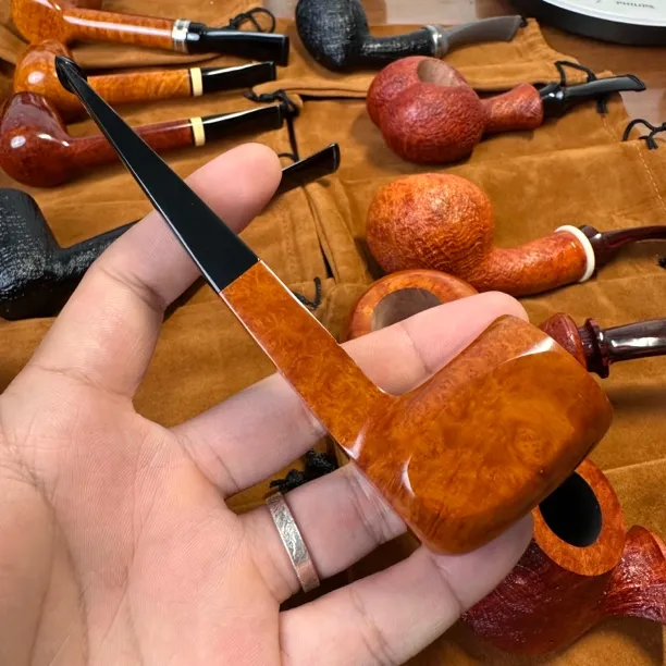 意大利石楠木判官烟斗 3毫米烟道