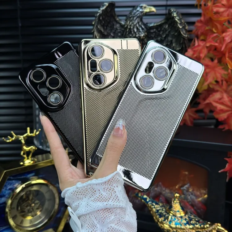 适用荣耀300/Pro/Ultra【超薄电镀+全包镜头护镜】高档散热透气壳