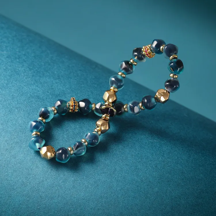 尚夏【自在】8mm糖心玛瑙手串设计款多样性发其一