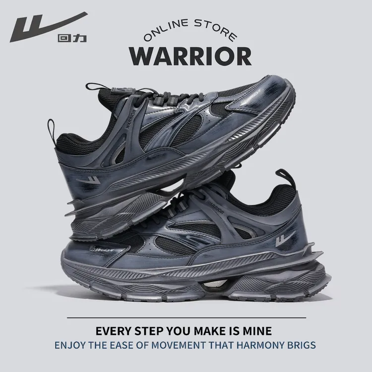 Warrior/回力夏季新款男鞋运动鞋休闲老爹鞋时尚百搭板鞋网面透气