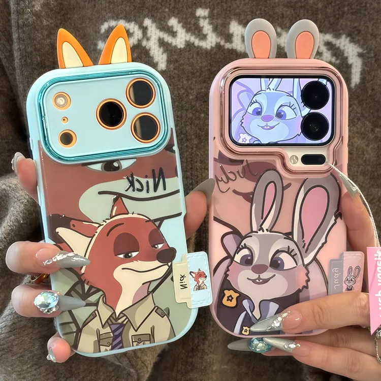 朱迪尼克耳朵标签适用苹果17/16promax手机壳华为vivooppo小米15