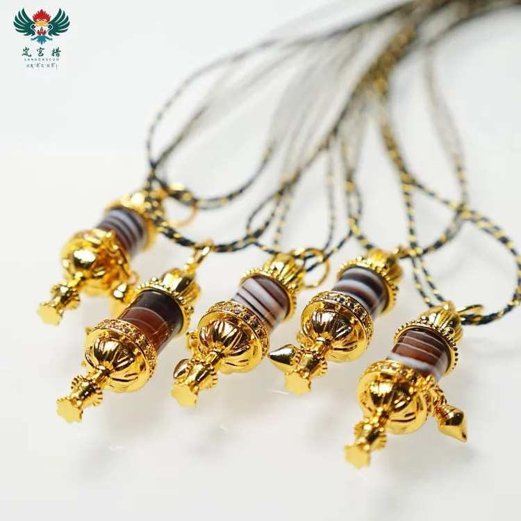 合金吊坠 岚宫措｜藏地时尚项链（多样性发一) G119