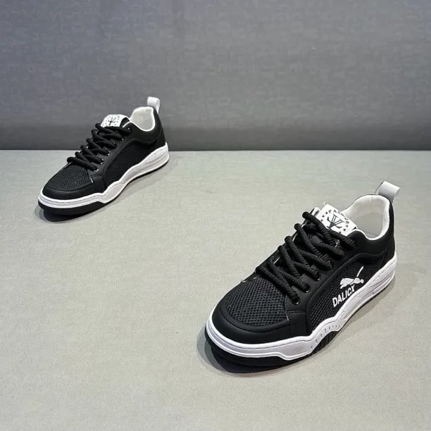 低帮平底透气拼色夏季时尚休闲鞋百搭时尚春夏男款潮鞋舒适