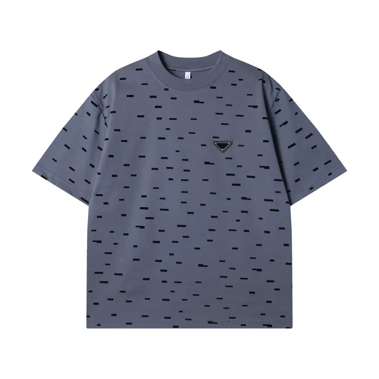 夏季高级感新款韩版撞色条纹倒三角圆领短袖T恤百搭简约套头上衣