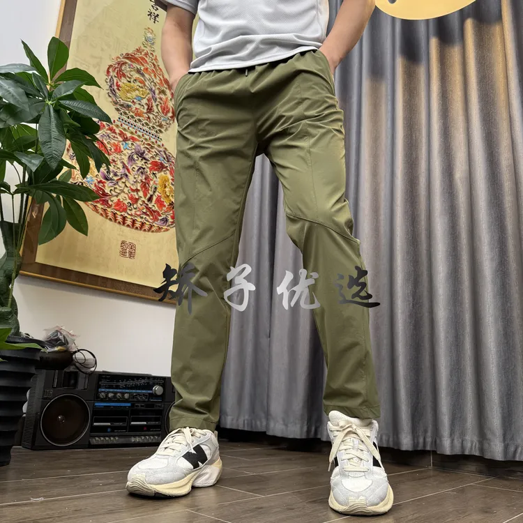 甄选好面料 立裁有型轻爽超透气速干高弹户外锦氨面料冲锋长裤F01