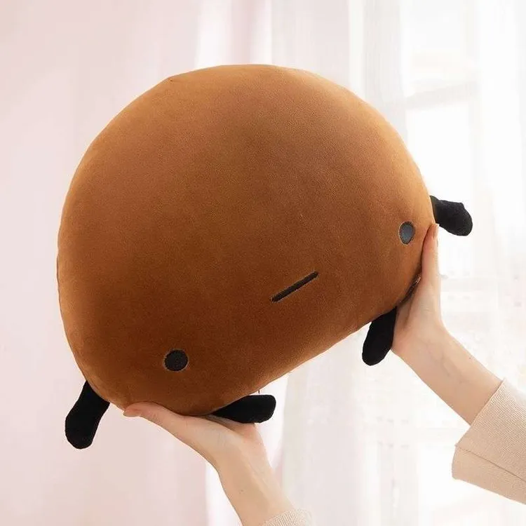 网红搞怪丑萌土豆公仔可爱毛绒玩具沙发靠垫抱枕床上陪睡娃娃礼物