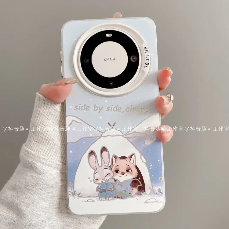 磨砂彩银适用华为mate80pro/70/60/50/40苹果17promax朱迪手机壳