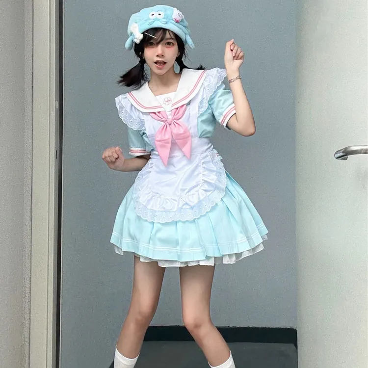 甜猫酱水手服【小蓝樱】9.13号上架