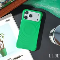 【BV绿波波】歪歪高定液态硅胶磁吸壳适用于iPhone17promax/16/15