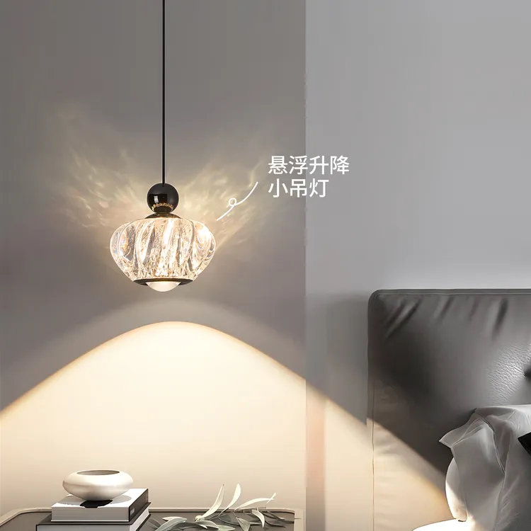 大观园卧室床头吊灯轻奢简约北欧升降客厅走廊装饰灯中山灯具125I